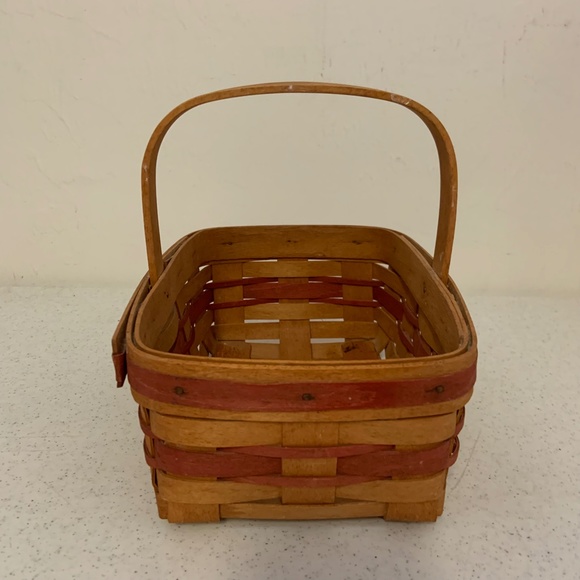 Vintage Longaberger 1994 Mother's Day 8" Small Basket - Picture 2 of 12
